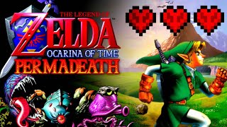 Ocarina of Time PERMADEATH Full Movie!