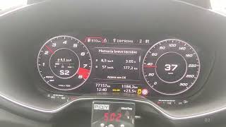 Audi TT 2.0 TSI gen 3 powermax stage 2 acceleration testing turbo and dsg stage 3 mqb dq250