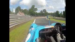 HSCC Guards Trophy Race Oulton Park Gold Cup Ginetta G16  Two laps of .wmv