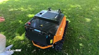 RoboMINI | Compact radio-controlled grass cutter robot | Energreen | EN