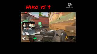 Hiko should only be allowed to play solo vs squad