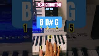 B augmented (right hand)