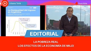 LA POBREZA REAL LLEGÓ A 73,3%,  EL RUMBO DE LA ECONOMÍA DE MILEI