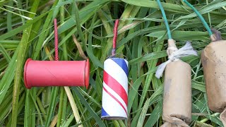 Lighting M-80 Firecrackers in Forest!