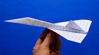 Cara Membuat Pesawat Tempur Kertas Sederhana | Paper Jet Fighter