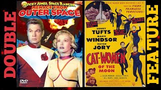 Double Feature : Menace From Outer Space | Cat-Women Of The Moon | 4K Upscale. #freemoviesonyoutube