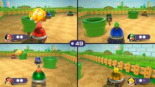 Mario Party Superstars - Space Land (Daisy vs. Mario vs. Peach vs. Luigi) (10 Turns) (Easy Mode)