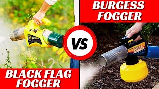 Black Flag vs Burgess Insect Fogger - What's the Most Effective Choice