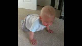 Kobe starts to crawl