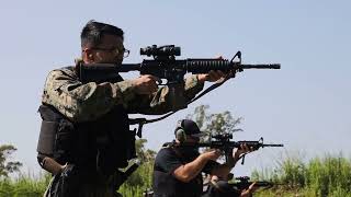 US Marines and Civilians Conduct Live Fire Training at Craven County