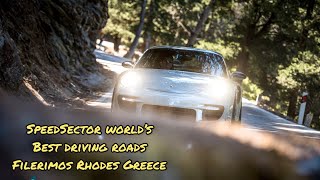 SpeedSector Worlds Best Driving Roads | Filerimos Rhodes Greece