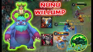 NUNU AND WILLUMP WILD RIFT JUNGLER TANK | EASY USE NUNU JUNGLER TRICK | GUIDE & BUILD & GAMEPLAY