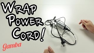 How to Wrap Laptop Chargers (The Proper Way!)