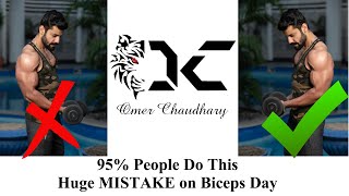 How To Grow Bigger Biceps and Biceps Peak - 5 BIG MISTAKES people do in the gym