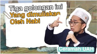 Tiga golongan yang mendapat kemuliaan langsung dari Nabi Muhammad  ﷺ  | Ustadz Adi Hidayat Lc., M.A.