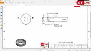 💯Part11_🤖Plate Autodesk inventor #solidworks #autodeskinventor #catia