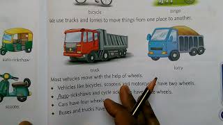 class 1 /EVS /Traveling is fun/science @kids_study_corner