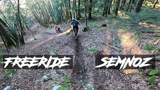 Découverte des pistes de VTT freeride sur le SEMNOZ !