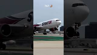 El despegue de un Boeing 767 🤌🏽