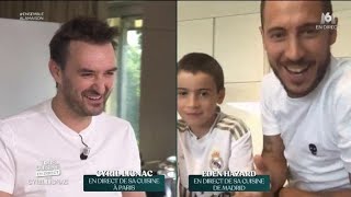 Eden Hazard en direct sur l'émission de Cyril Lignac tous en cuisine M6 en confinement