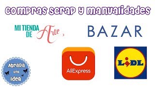 Haul Compras Noviembre 2018 | MiTiendaDeArte | Aliexpress | Lidl | Bazar