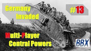 Strategic Command World War 1 | Multi-Player EP13 | Germany Invaded From Sea