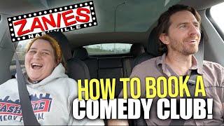 How To Get Booked At A Comedy Club With Zanies Talent Booker Lucy Sinsheimer #daveneal