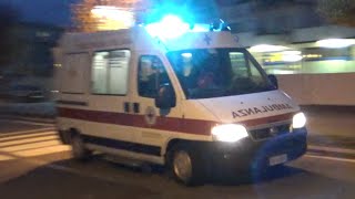 [RARE] Ambulanza Croce Rossa San Donà di Piave in emergenza - Red Cross ambulance responding code 3