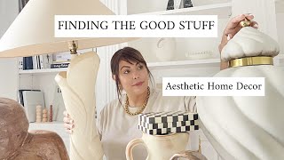 AESTHETIC HOME DECOR HAUL / Mid-Century & Minimalist Finds