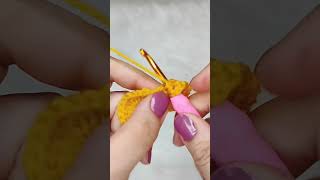 طريقة غرزة الاكس x stitch#كروشيه #moorycrochet