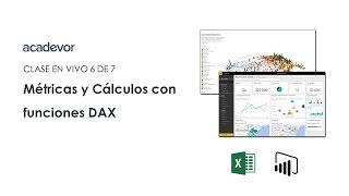 Webinar 6 de 7: Cálculos y Metricas con DAX