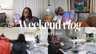 Weekend vlog | A love Song For Ricki Wilde | Sewing Project | Haul