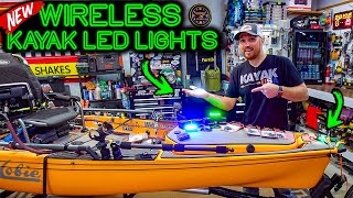 NEW Wireless Kayak LED Lights‼️ NO drilling.. NO running wires | BEST kayak Nav lights 2022