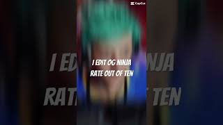 Rate it # edit #fortnite #ninja@Ninja