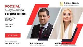 [WEBINAR] PODZIAŁ budynków na odrębne lokale. Jak zacząć dzielić mieszkania na mniejsze?