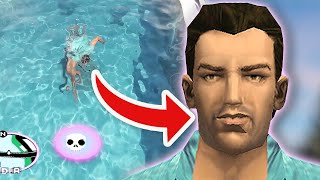 How To Swim in GTA Vice City *NO CHEAT CODE*