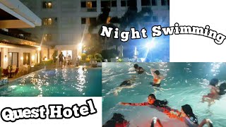 Quest Hotel | Night Swimming