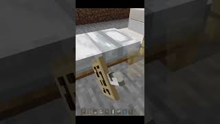 Beach Bed Minecraft Build #shorts