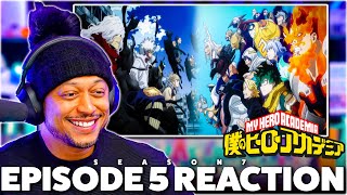 ENDGAME!! My Hero Academia Season 7 Episode 5 REACTION