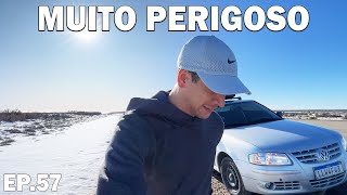 DIRIGINDO NA PISTA CONGELADA, ISSO É MUITO PERIGOSO! EP.57 T3