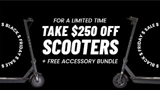 The BEST electric scooter Black Friday Sale of 2021!