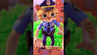 Cat is a policeman