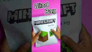 Minecraft squishy blind bag #shorts #minecraft #blindbag #squishy