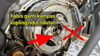 cb verza ndut ndutan awal kopling dilepas ternyata sepele