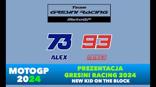 2024 GRESINI RACING -  PREZENTACJA ZESPOŁU