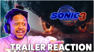 Shadow looks PEAK!!! Sonic the Hedgehog 3 Trailer REACTION