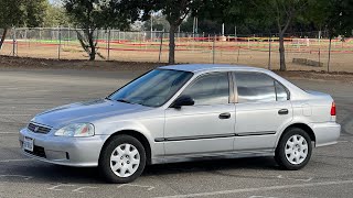 For Sale: 1999 Honda Civic LX Sedan in Vogue Silver Metallic