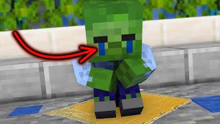 Minecraft Animation Zombie Sad Story