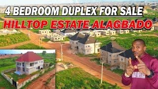 Affordable 4 Bedroom Duplexes For Sale on the Lagos mainland| Treasure Hilltop Estate