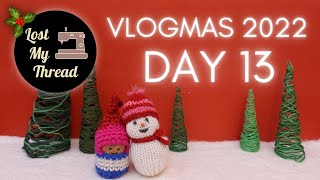 Vlogmas 2022 | Day 13 | Sewing, Shopping and Mulled Wine